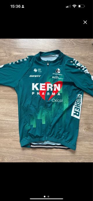 Maillot Ciclismo Kern Pharma Talla M Hombre