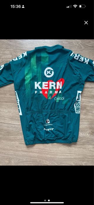 Maillot Ciclismo Kern Pharma Talla M Hombre