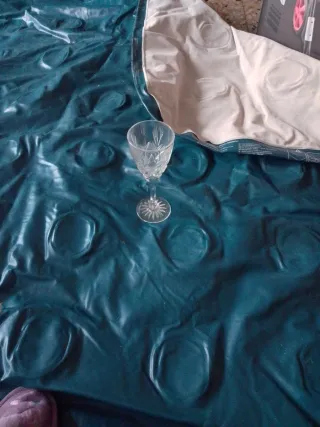 Copas de vino de cristal bohemia