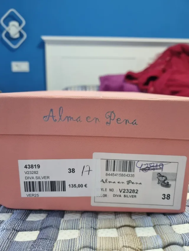 Sandalias Joya Alma en Pena Plata