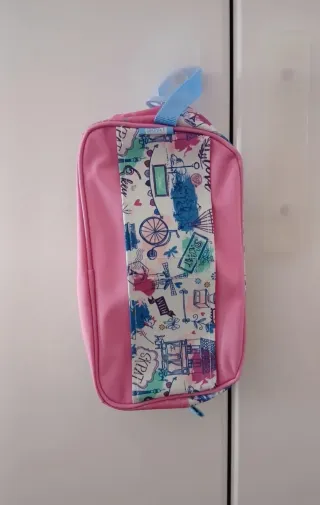 Neceser infantil estampado París