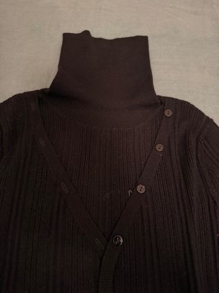 Maglione WHO'S WHO nero taglia S