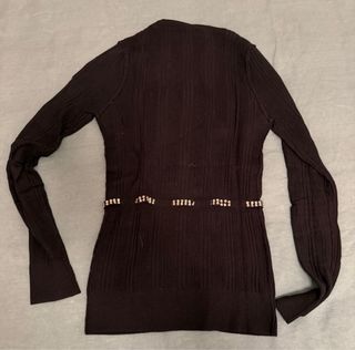 Maglione WHO'S WHO nero taglia S