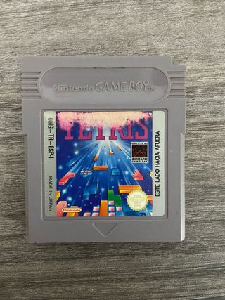 Tetris Game Boy Nintendo DMG-TR-ESP-1