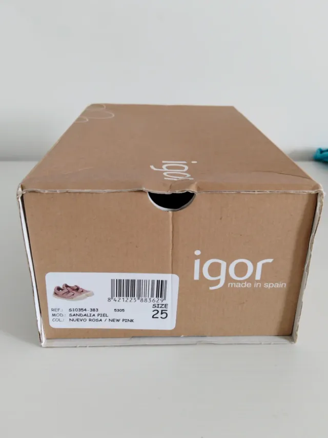 Sandalias Igor rosa Talla 25