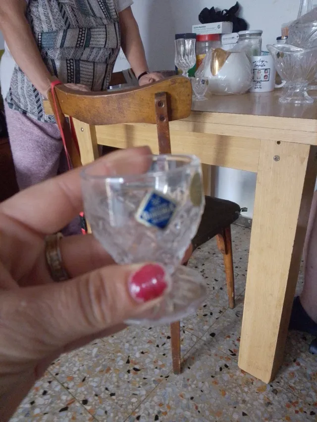 Taza de cristal con diseño 4