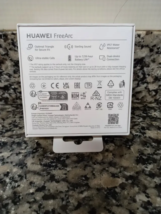 Auriculares Huawei FreeArc Blancos