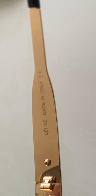 Occhiali Celine Oro Nero