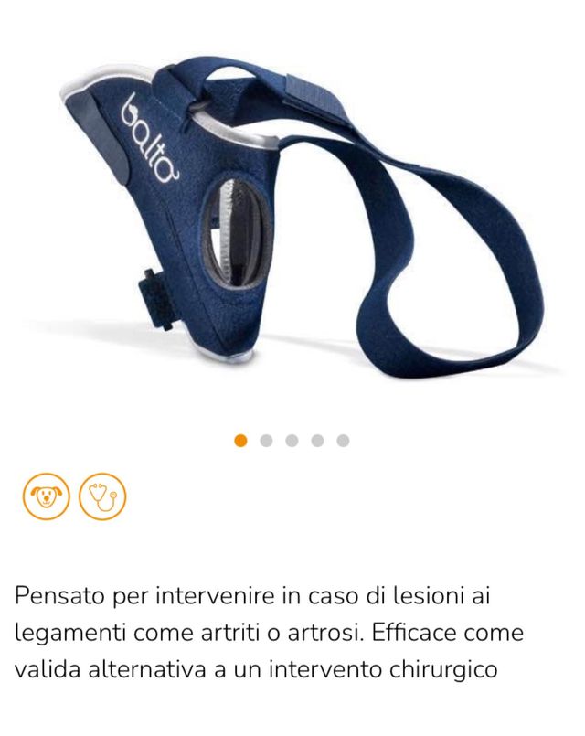 Supporto ginocchio cane Balto