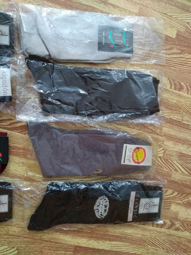 Lote 8 pares calcetines caballero