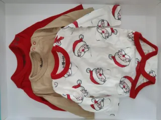 Lote Bodies Bebé Manga Larga