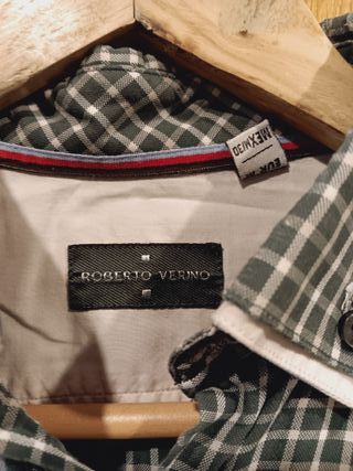 Camisa Cuadros Roberto Verino Talla M