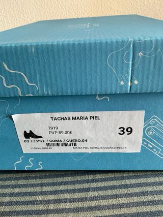 Botines LOLA CRUZ piel marrón talla 39