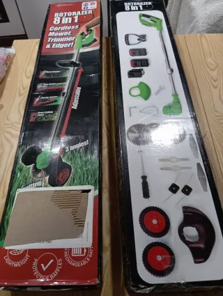 Desbrozadora Eléctrica Rotorazer 8 en 1 Nueva