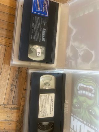 2 Películas VHS Hulk