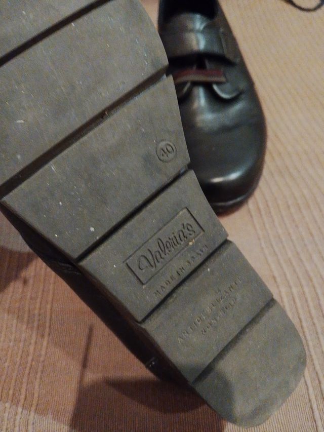 Zapatos negros mujer velcro