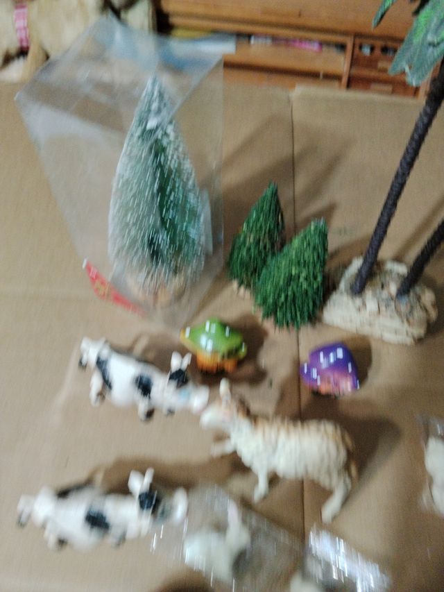 Accesorios Belén: Animales y árboles