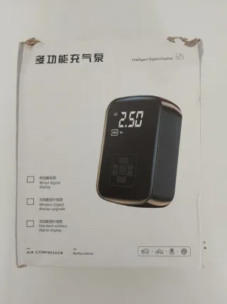 Hinchador de aire inteligente digital