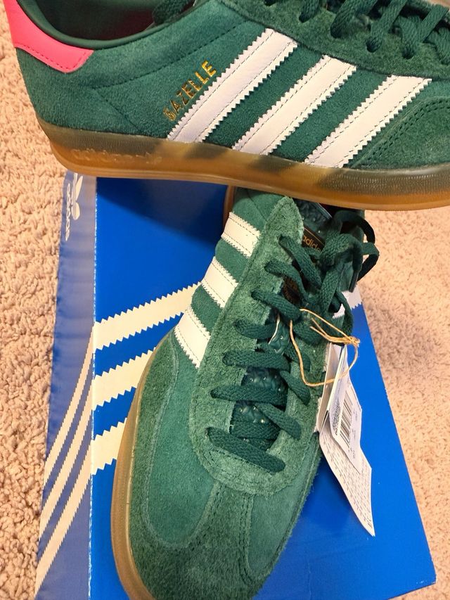 Adidas Gazelle Indoor Verdes