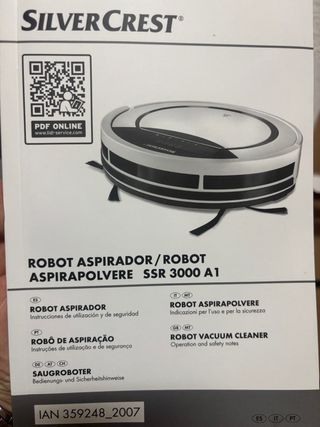Robot Aspirador Silvercrest SSR 3000 A1