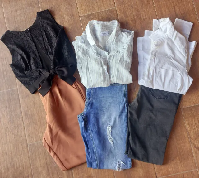 Lote 1 mujer talla S, otoño/invierno