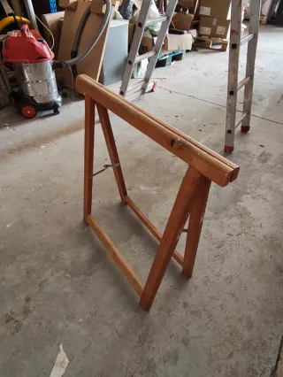 3 Borriquetas de madera