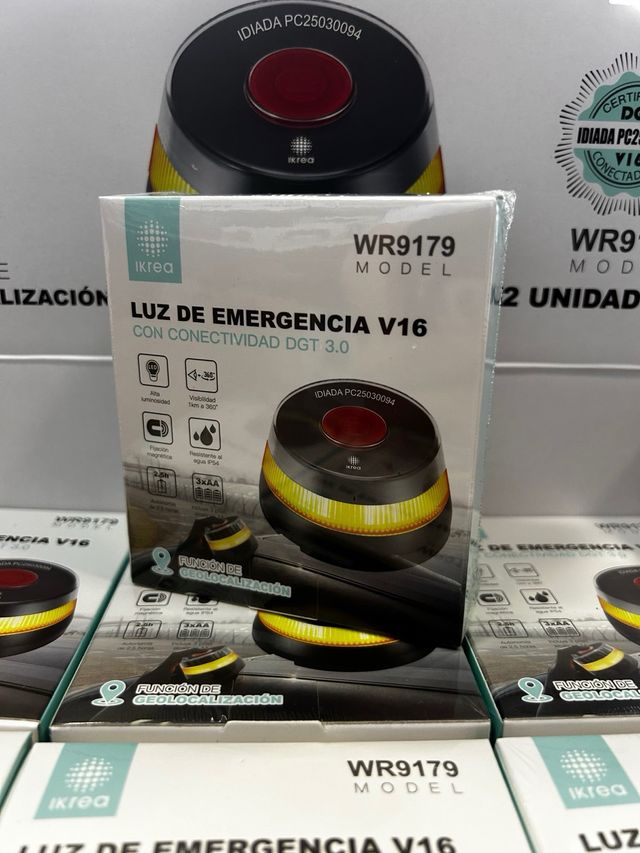 Pack 3 Balizas V16 Homologadas y Geolocalizadas