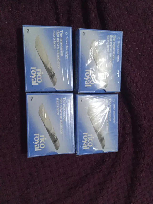 Cañas Saxo Tenor Rico Royal 2 1/2