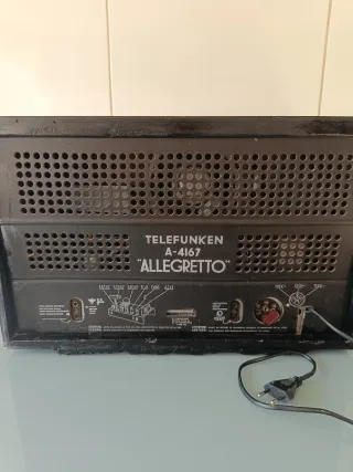 Radio Antigua Telefunken Allegratto