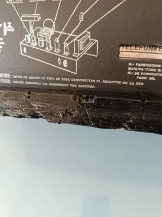 Radio Antigua Telefunken Allegratto