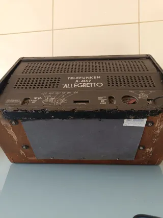 Radio Antigua Telefunken Allegratto