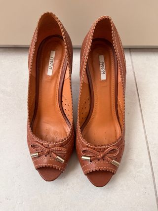 Décolleté Geox donna in vero cuoio