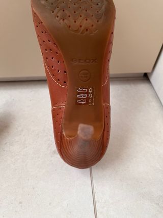 Décolleté Geox donna in vero cuoio