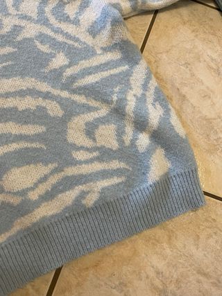 Maglione SHEIN azzurro e bianco