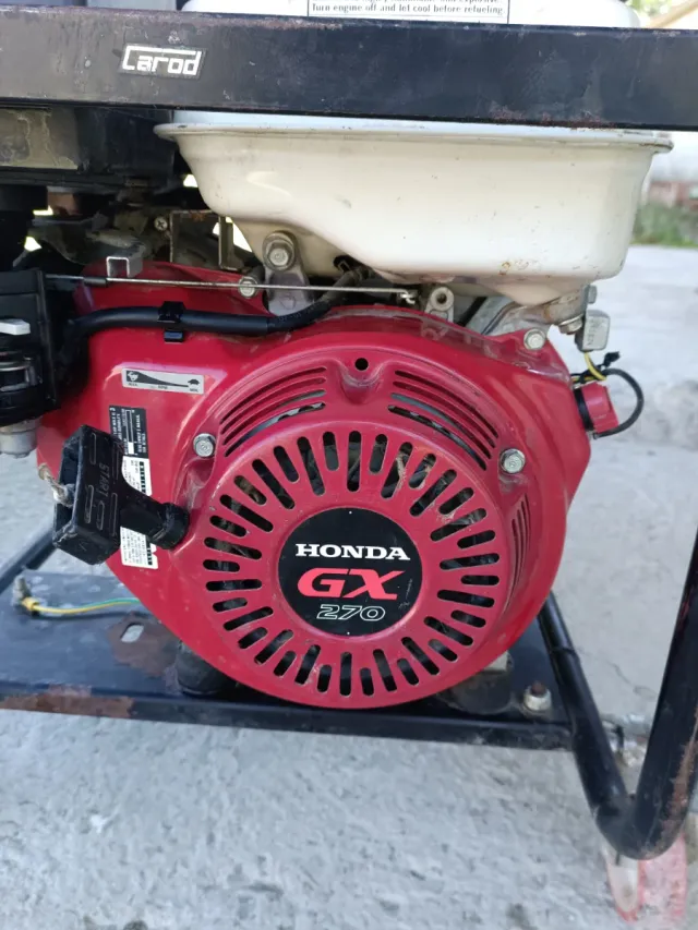 Generador y moto soldadora Honda GX 270