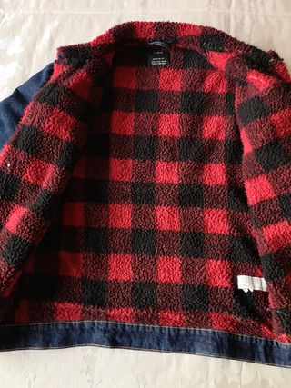 Chaqueta vaquera Bershka forrada M