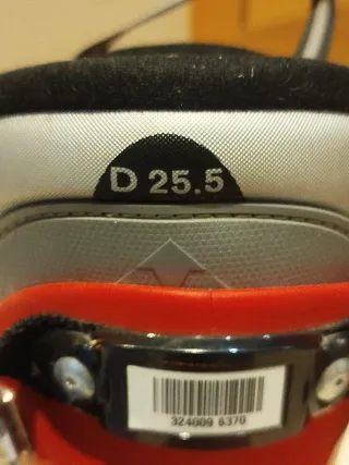 Botas de esquí Atomic B-TECH rojas talla 38-39