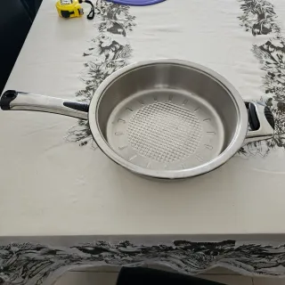 Olla de acero inoxidable