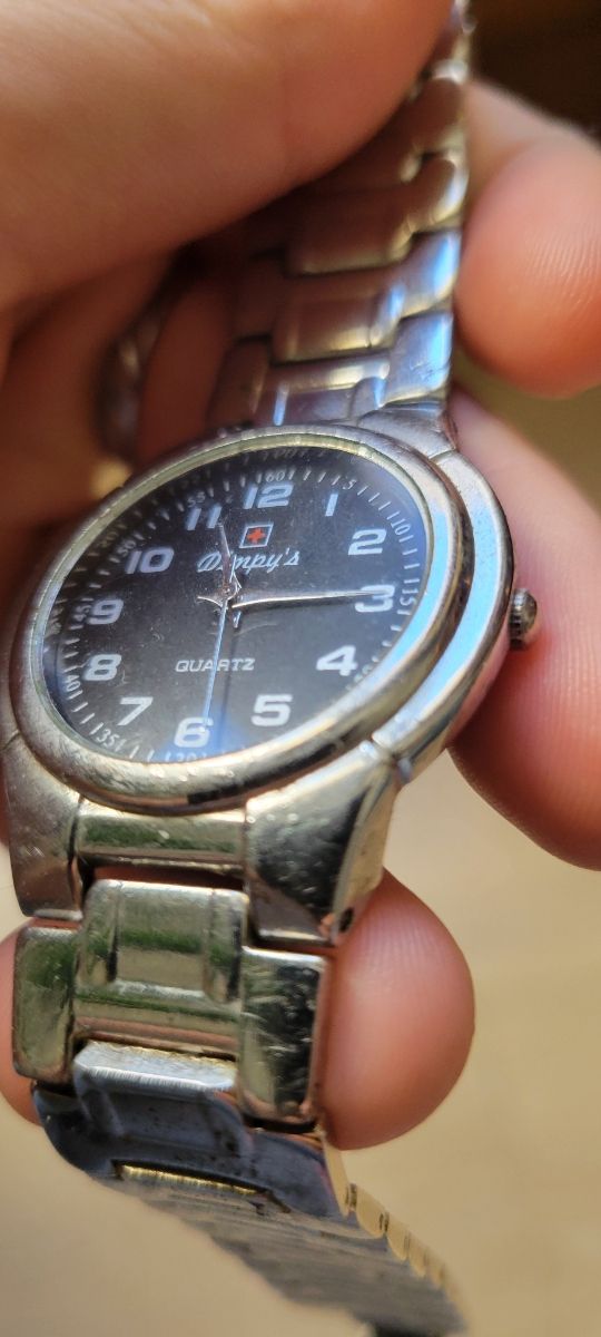 Reloj Dimpy's Quartz Vintage Plata