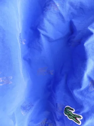 Bañador Lacoste chico azul