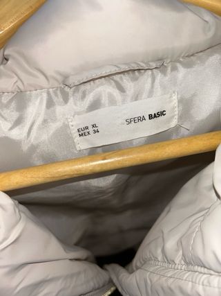 Abrigo Sfera blanco acolchado