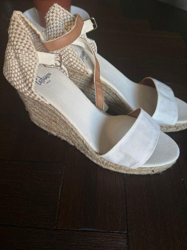 Cuñas Castañer Blancas