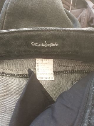 Pantalón tejano gris Aninoto Talla 44