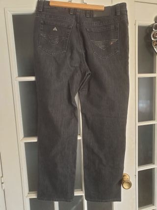 Pantalón tejano gris Aninoto Talla 44
