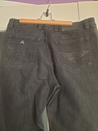 Pantalón tejano gris Aninoto Talla 44