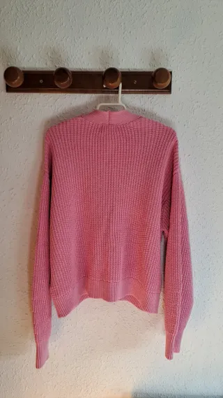 Chaqueta H&M rosa de punto