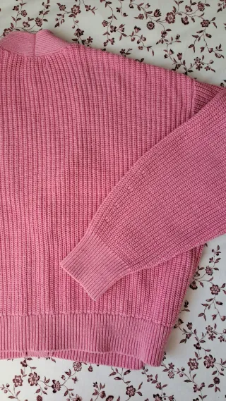 Chaqueta H&M rosa de punto