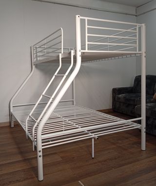 Litera matrimonial metálica Blanca. ¡EN OFERTA!