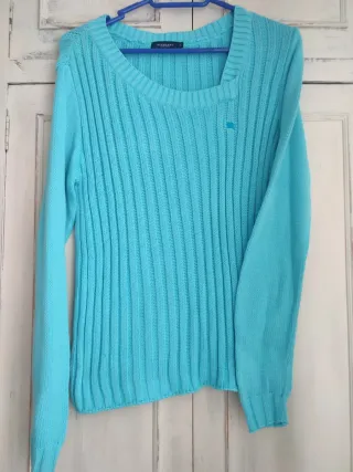 Jersey Burberry Turquesa Talla M