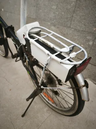 Bicicleta Eléctrica E-BIKE Folding City Decathlon